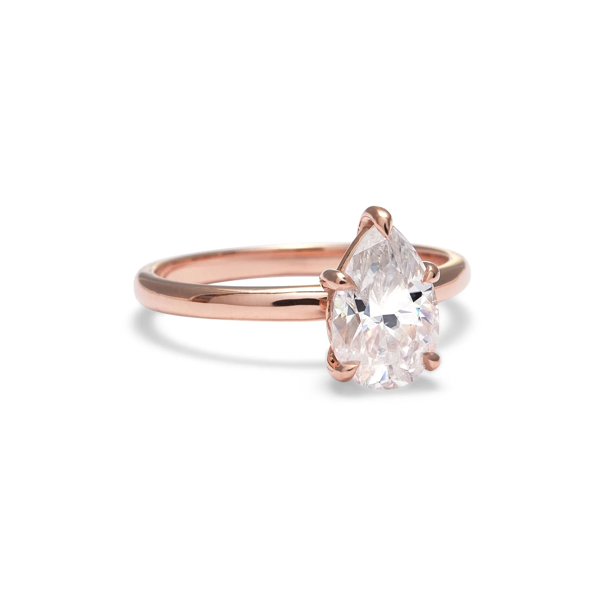 Jenny Pear Cut Engagement Ring (5 prongs)