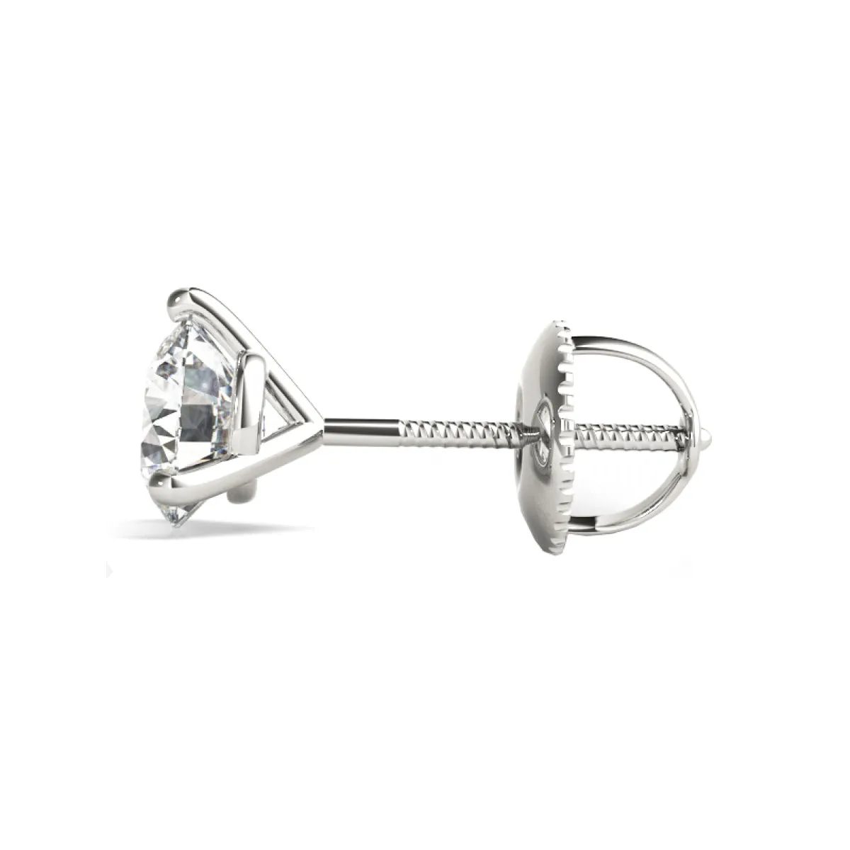 Lab Grown Diamond Martini Stud Earrings