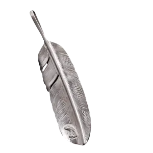 Larry Smith Goro Style Plain Feather Pendant