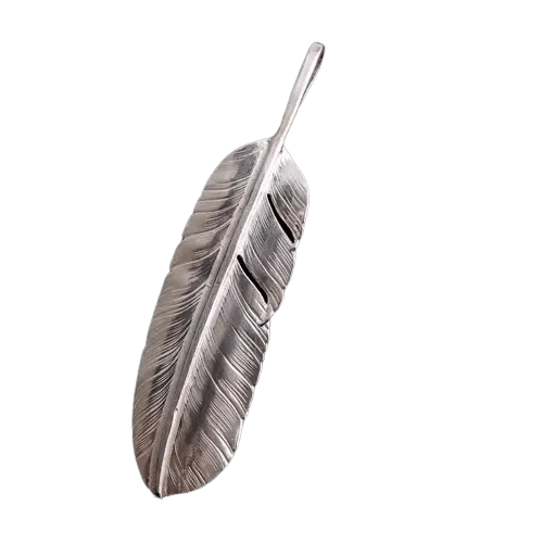 Larry Smith Goro Style Plain Feather Pendant