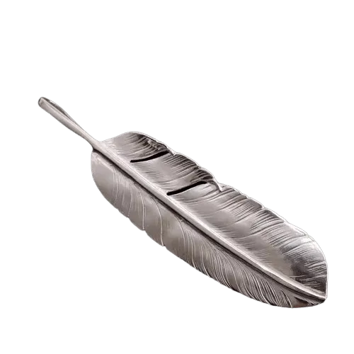 Larry Smith Goro Style Plain Feather Pendant