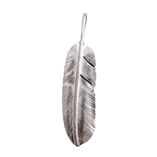 Larry Smith Goro Style Plain Feather Pendant