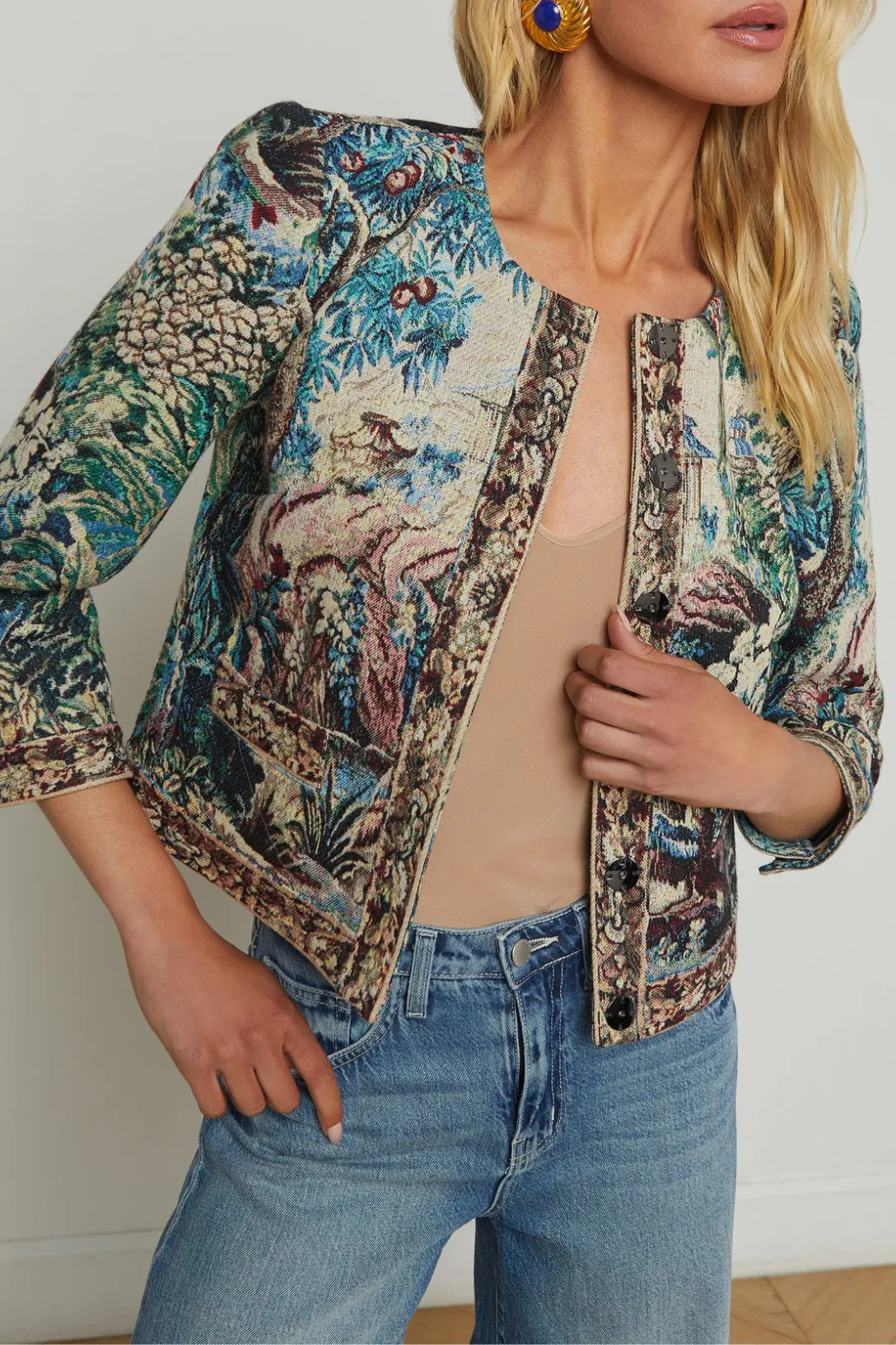 Lian Tapestry Jacket | Multi Tapestry