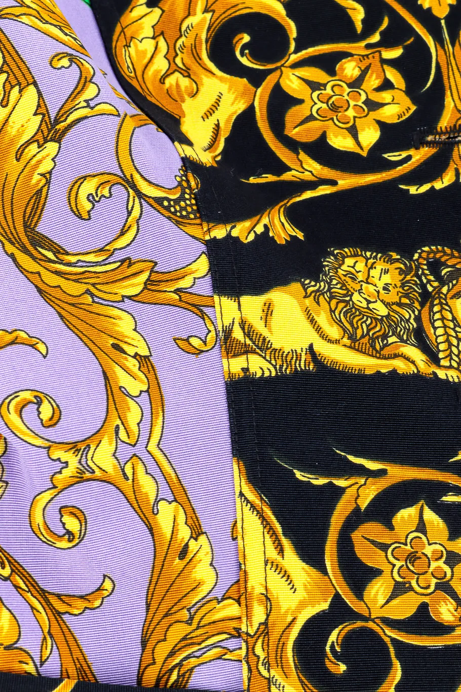 Lion Brocade Print Blazer
