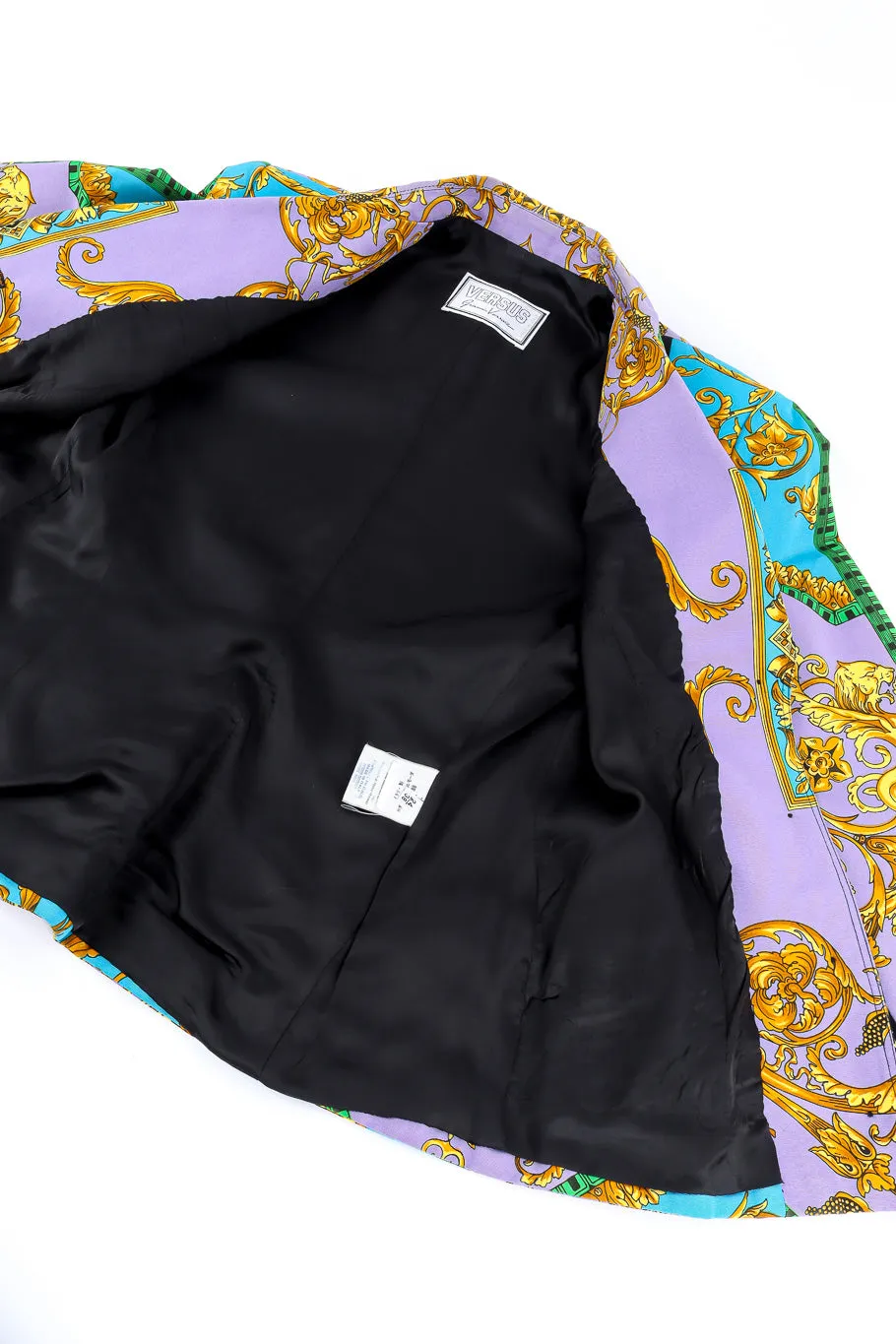 Lion Brocade Print Blazer