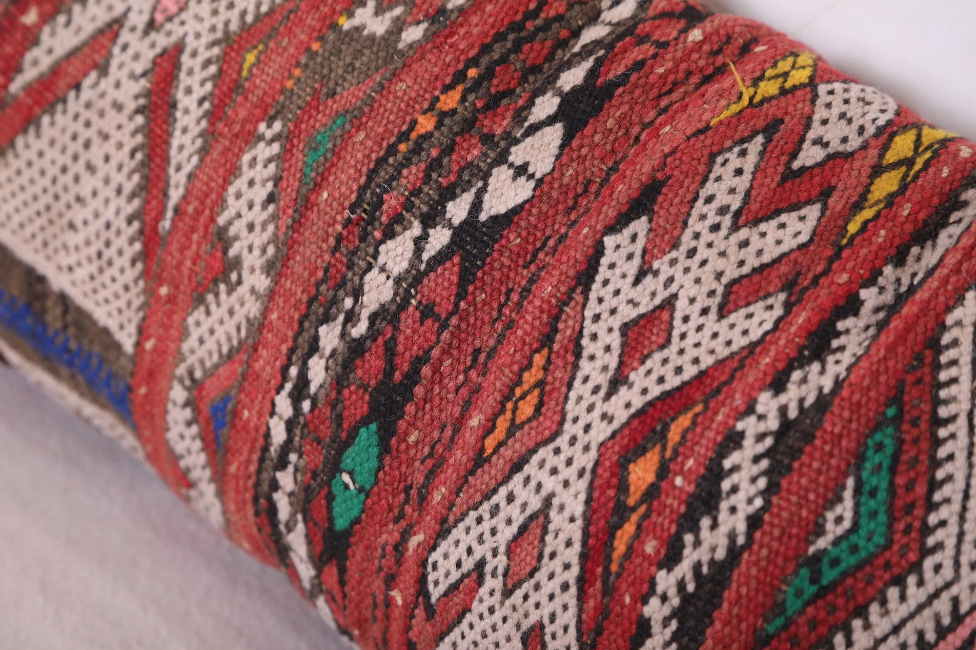 Long Moroccan Pillow 12.5 INCHES X 29.1 INCHES
