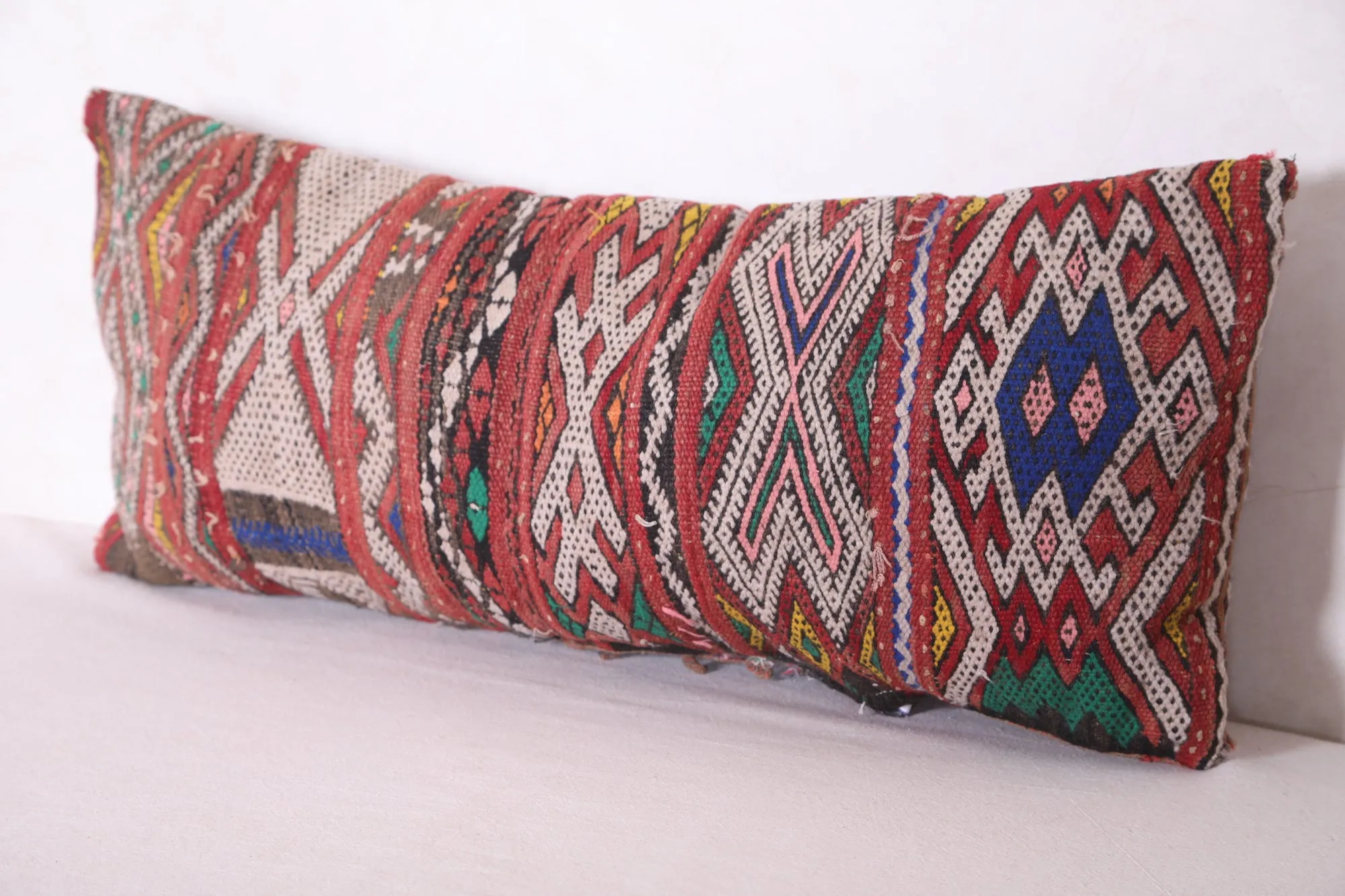 Long Moroccan Pillow 12.5 INCHES X 29.1 INCHES