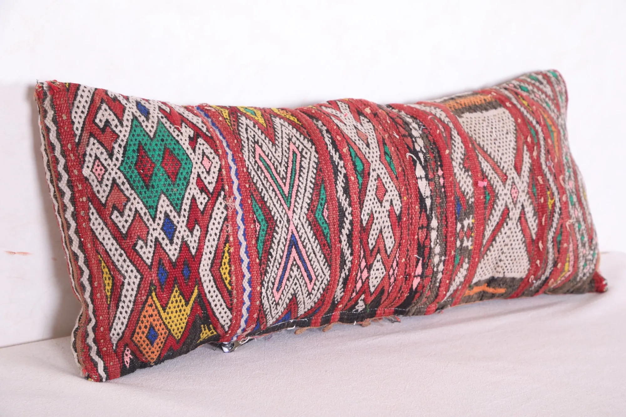 Long Moroccan Pillow 12.5 INCHES X 29.1 INCHES