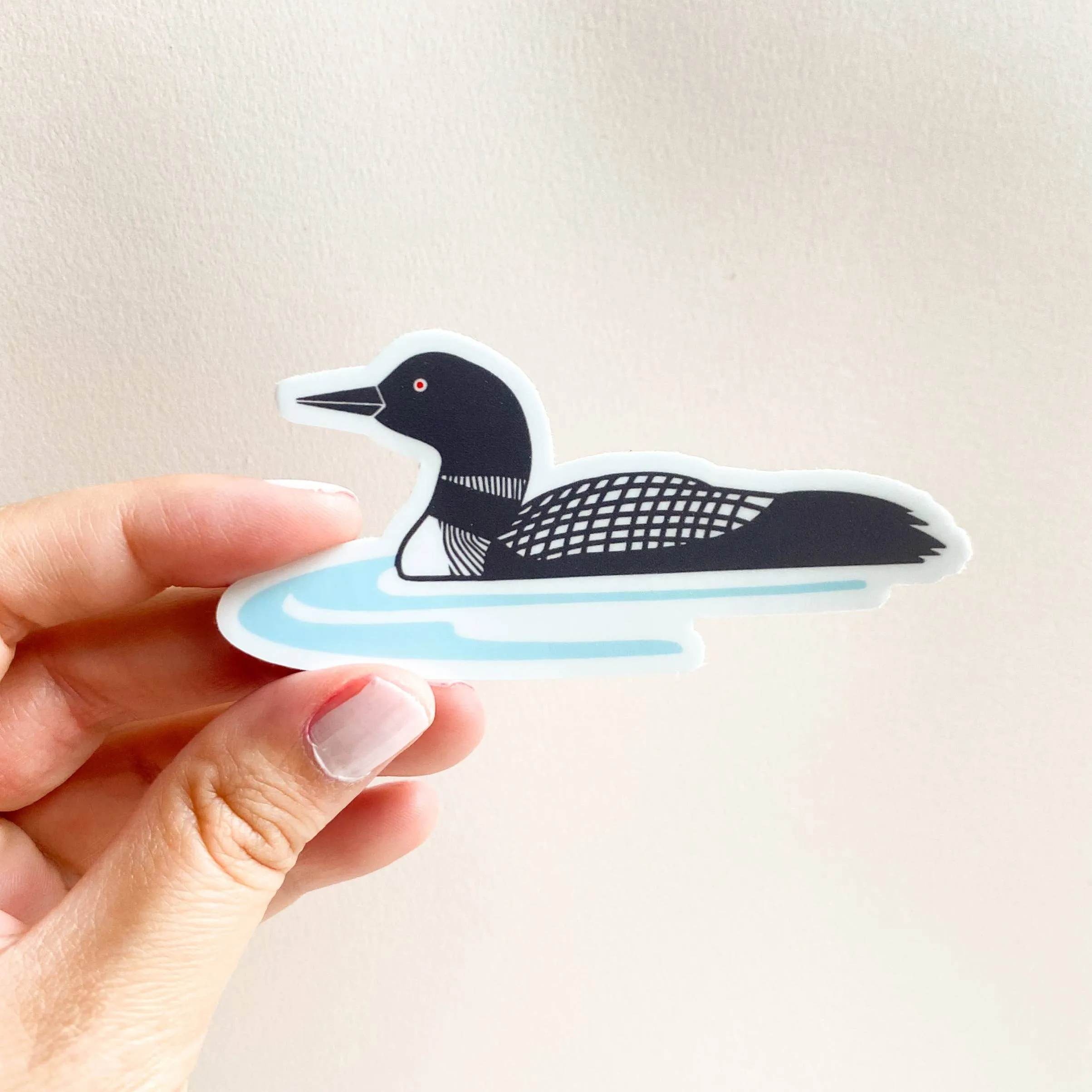 Loon Midwest up north vinyl sticker 