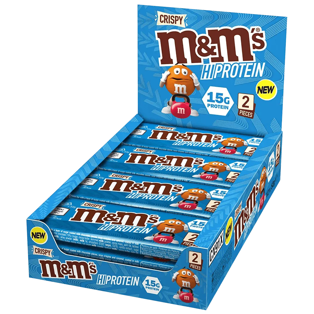 M&M's Protein Crispy Bar - 10x52g.