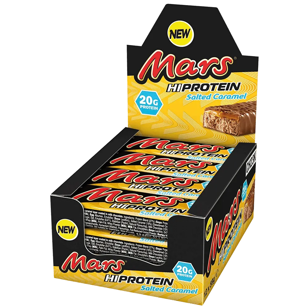 Mars Hi-Protein Bar Salted Caramel - 10x59g.