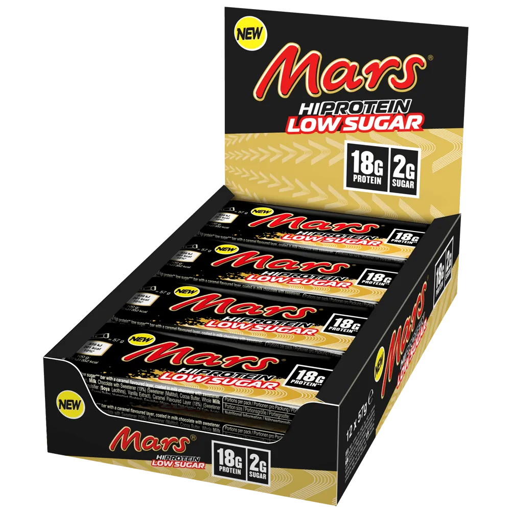 Mars Hi-Protein Low Sugar Bar - 10x57g.