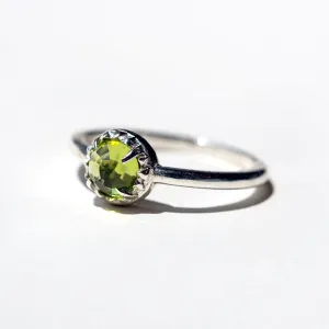 MATRIX HALO RING | PERIDOT