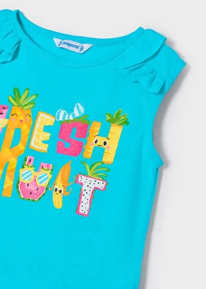 Mayoral 'Fresh Fruit' shorts and top set