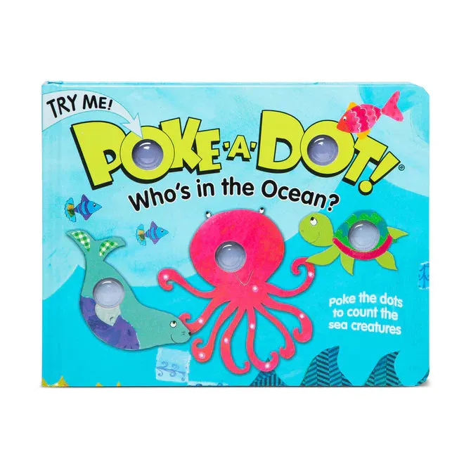 Melissa & Doug Poke-A-Dot! Who's in the Ocean?