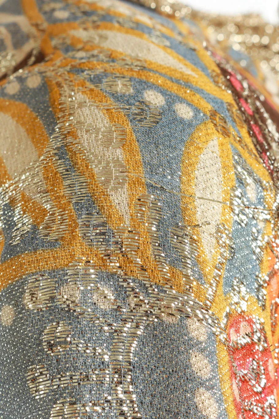 Metallic Floral Hostess Caftan
