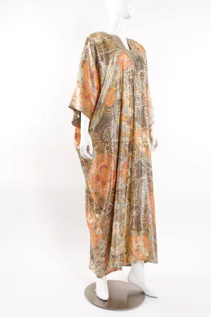 Metallic Lamé Brocade Caftan