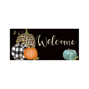 Mixed Print Pumpkins Sassafras Switch Mat