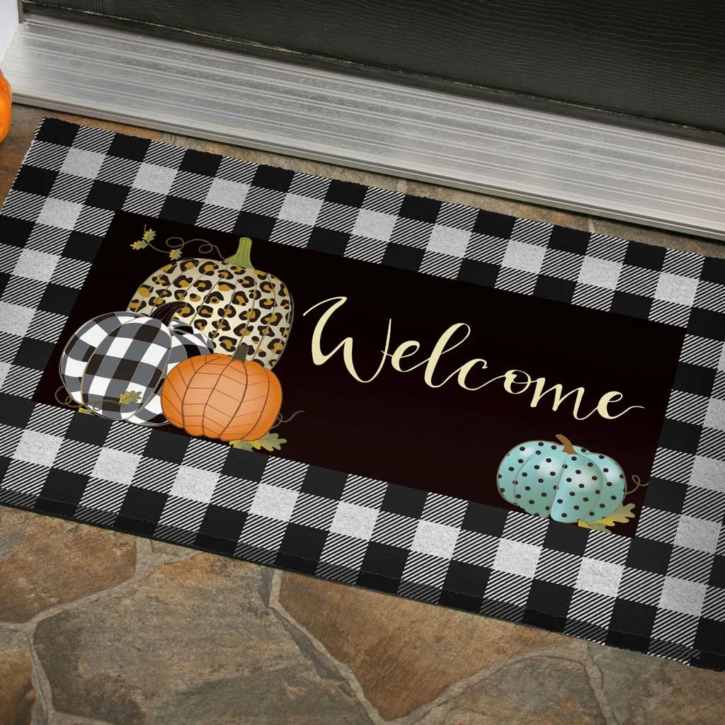 Mixed Print Pumpkins Sassafras Switch Mat