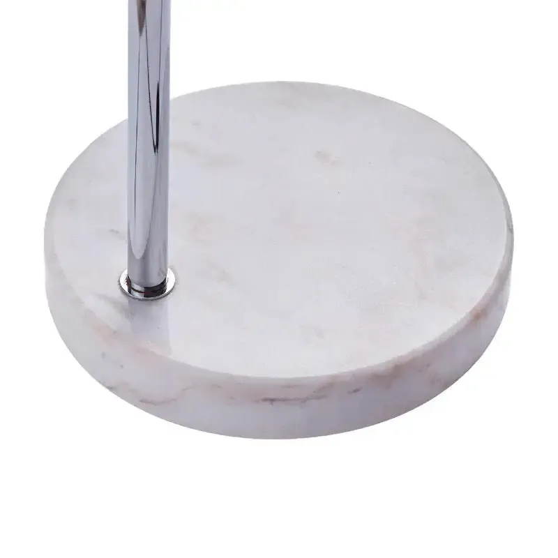 Modern Arc Floor Lamps with Colorful Metallic Dome Shades
