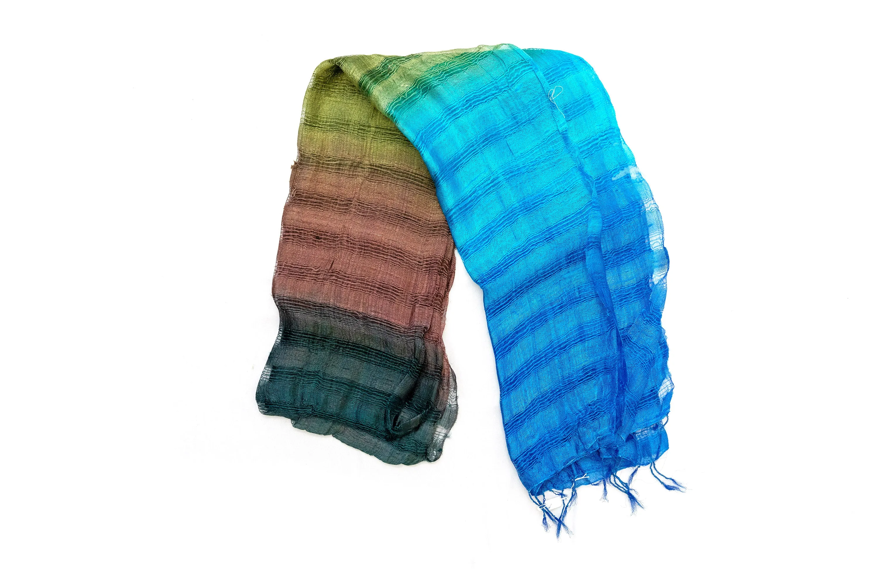 Multi-Colored Cotton Dupatta - Scarf