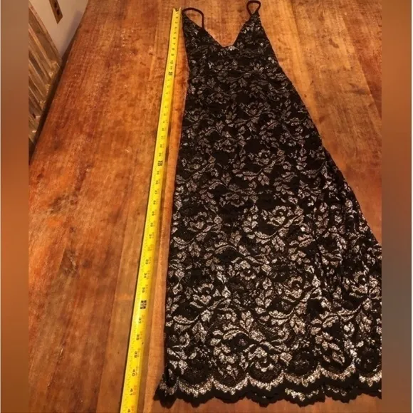 NBD Dress Sitabella in Black and Silver
