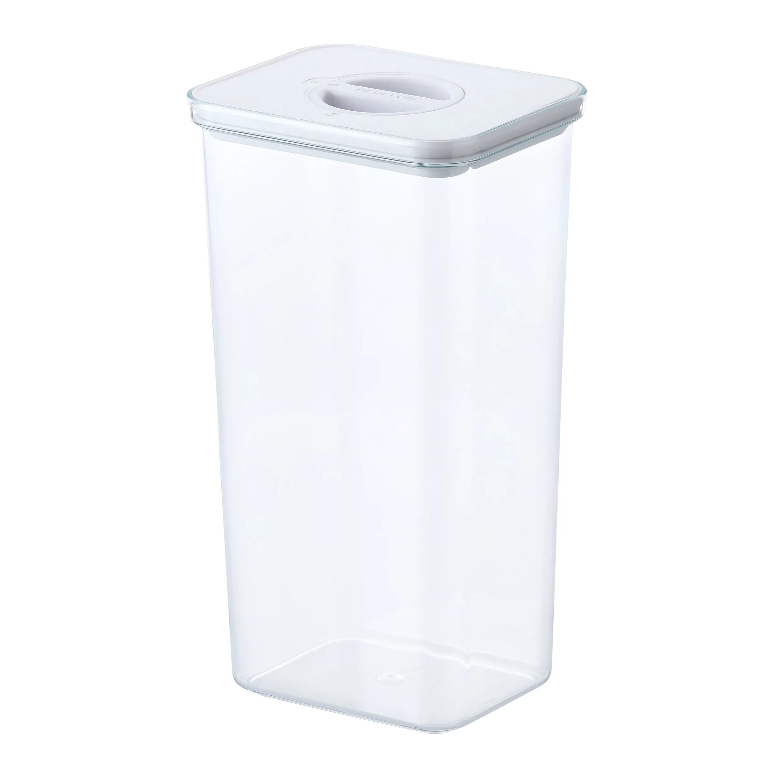 Neoflam Smart Seal - Rectangular 3.8QT (3.6L) White Lid, Food Storage by Neoflam
