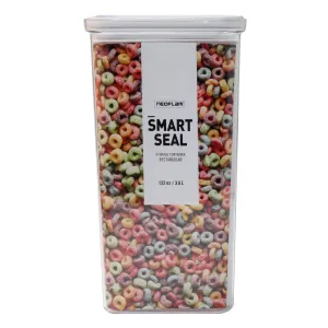Neoflam Smart Seal - Rectangular 3.8QT (3.6L) White Lid, Food Storage by Neoflam
