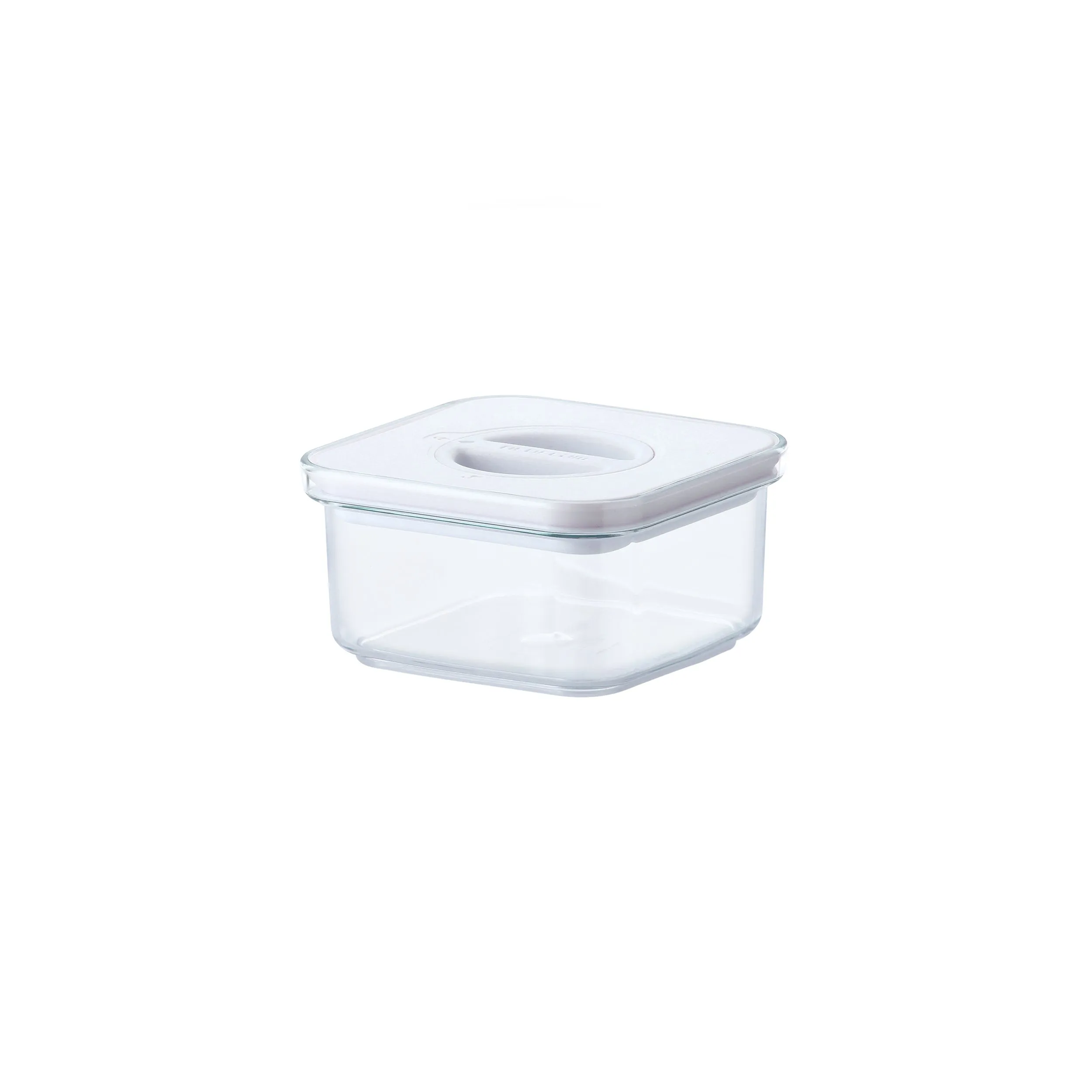 Neoflam Smart Seal - Square 0.8QT (0.73L) White Lid, Food Storage by Neoflam