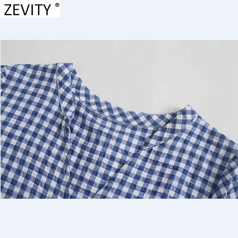 New Women Vintage Plaid