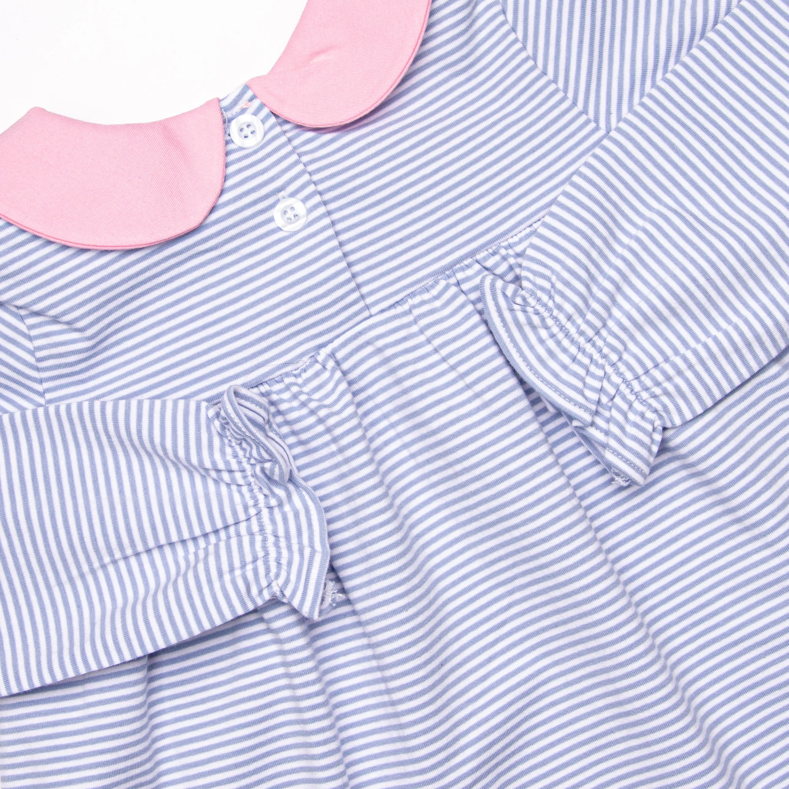 Olivia Legging Set, Periwinkle Stripe