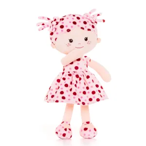 Onetoo 13-inch Personalized Mini Polka Dot Series Dolls Pink Dress Red Polka Girl Gifts