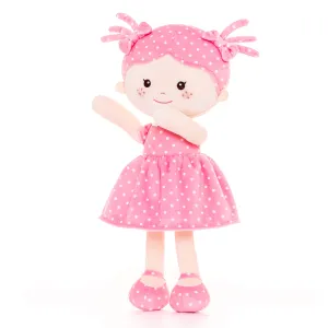 Onetoo 13-inch Personalized Mini Polka Dot Series Dolls Pink Dress White Polka Girl Gifts