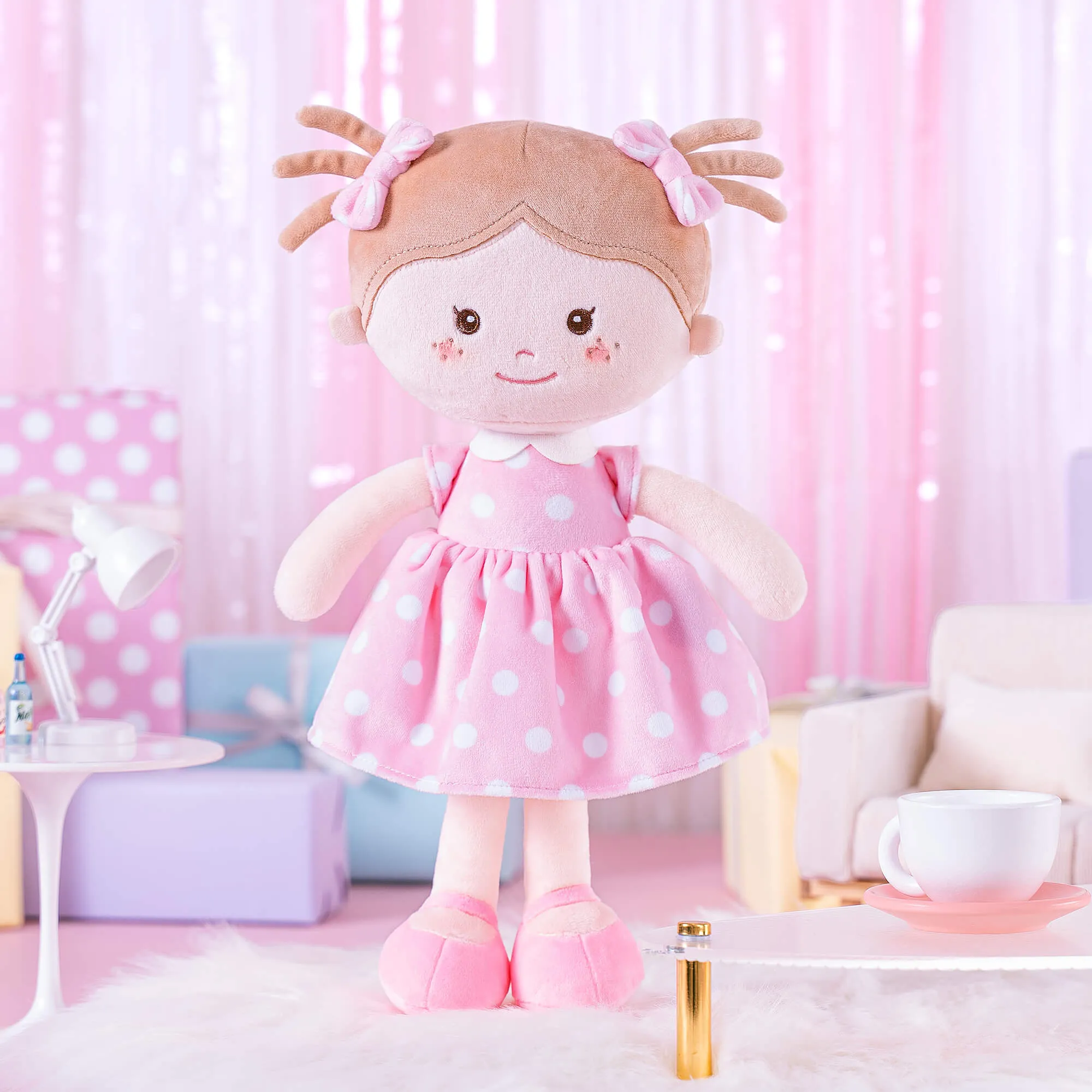 Onetoo 13-inch Personalized Polka Dot Series Dolls Best Girl Gifts