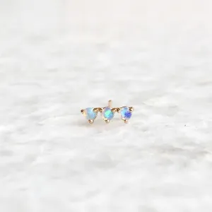 Opal Row Earring