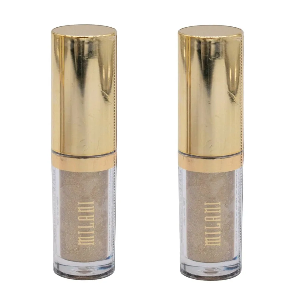 Pack of 2 Milani Metallic Lights Pearl Liquid Eyeshadow, Gold Leaf 04