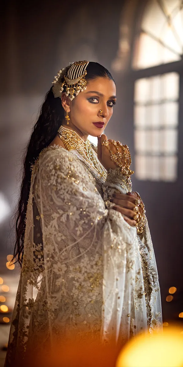 Pakistani Wedding Dress in Kameez and Gharara Style