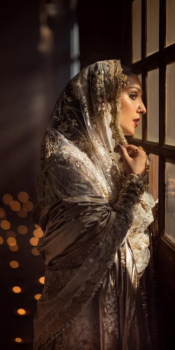 Pakistani Wedding Dress in Kameez and Gharara Style