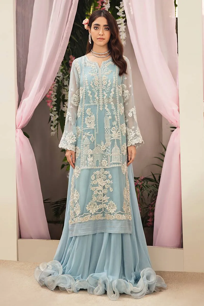 Pakistani Wedding Kameez Lehenga Dress in Net #WS710