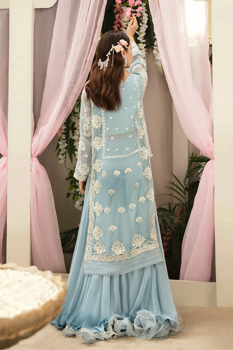 Pakistani Wedding Kameez Lehenga Dress in Net #WS710