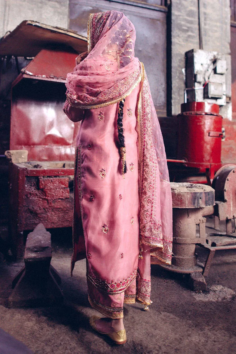 Pakistani Wedding Tea Pink Salwar Kameez Dress #PS863