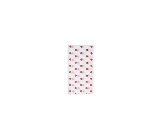 Papersoft Guest Towels Red Dot Pkg of 20