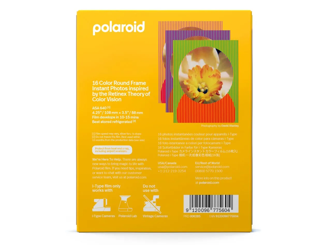 Polaroid i-Type Film - Retinex Edition