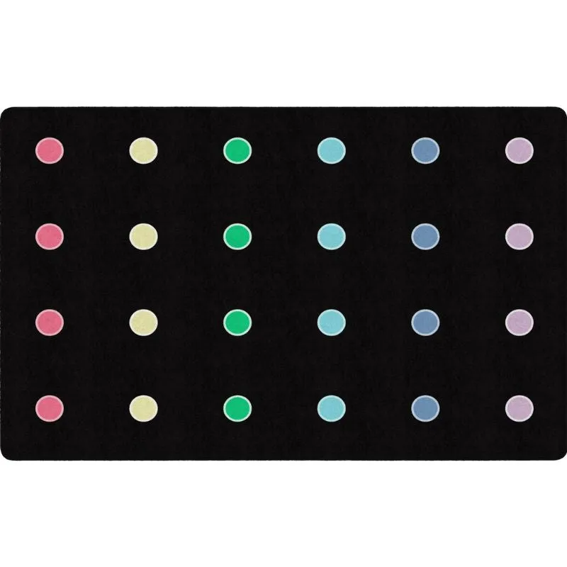 Pop of Color Mini Dots Seating Rug