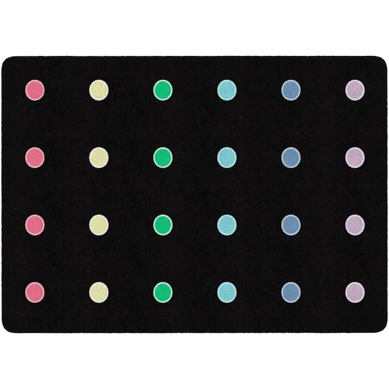 Pop of Color Mini Dots Seating Rug