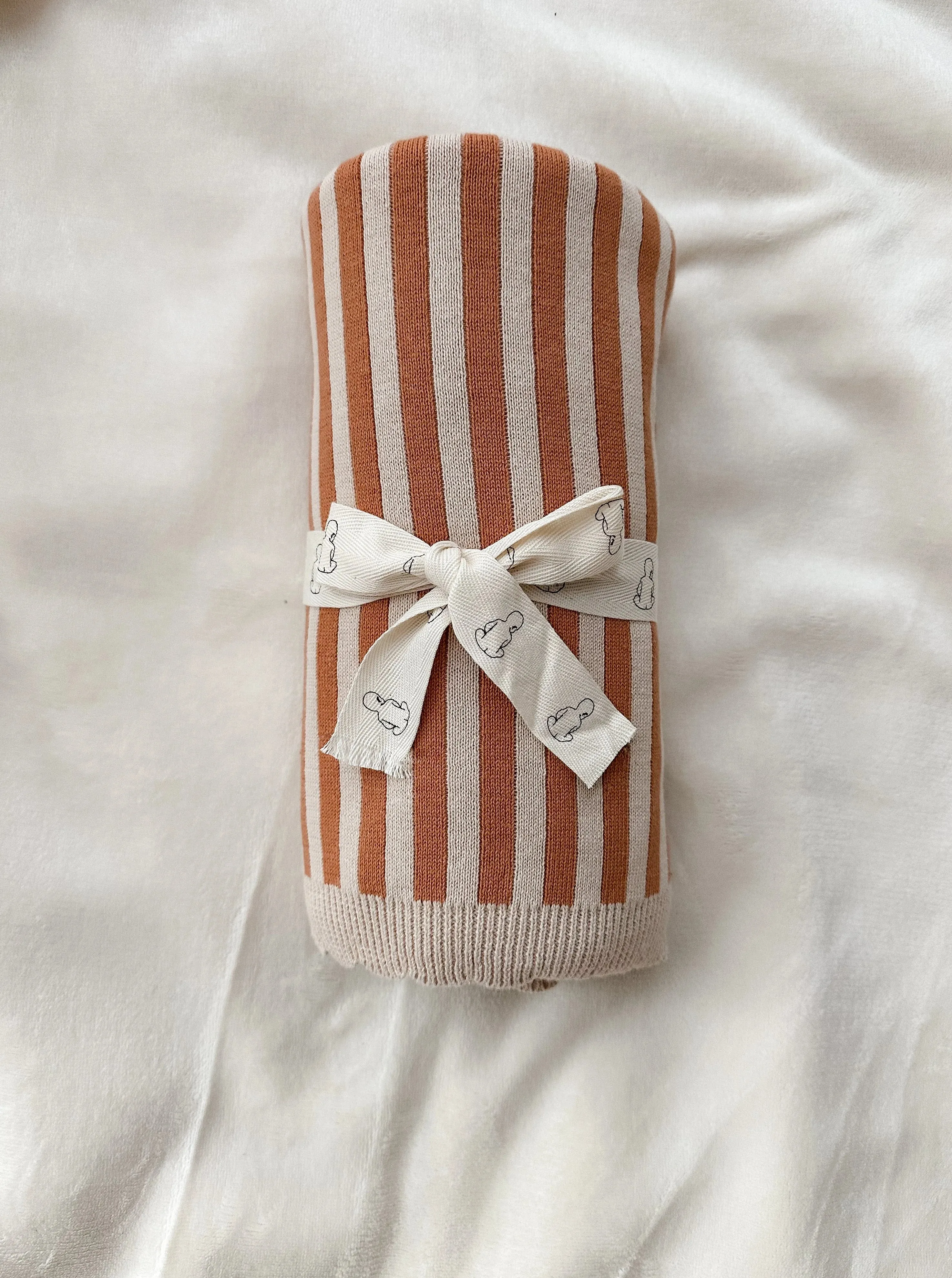 Pop Ya Tot Organic Cotton Blanket - Clay Carnival
