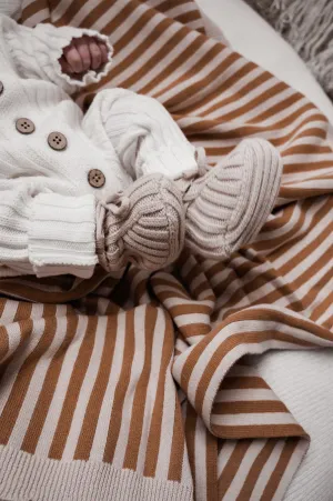 Pop Ya Tot Organic Cotton Blanket - Clay Carnival