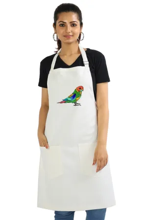 Pretty Jandaya Parakeet Apron (2 Colours)