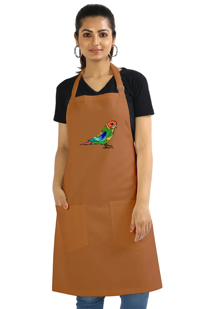 Pretty Jandaya Parakeet Apron (2 Colours)