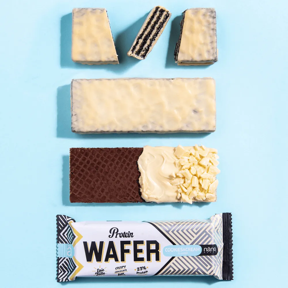 Protein Wafer Cookies & Cream - 12x40g.